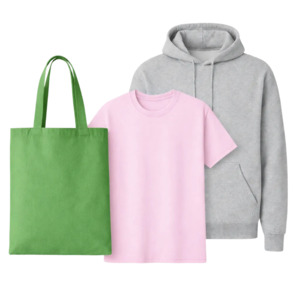 Pachet Essentials: Gildan 18500 Hoodie + 5000 T-Shirt + Westford Mill Tote Bag